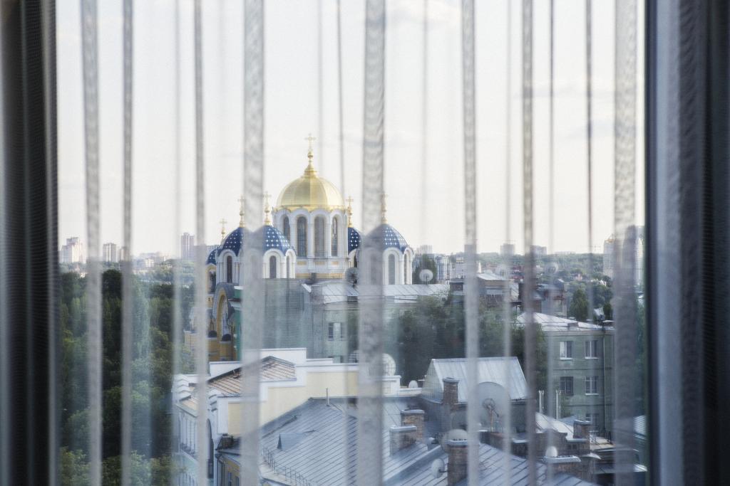11 Mirrors Design Hotel Kiew Exterior foto